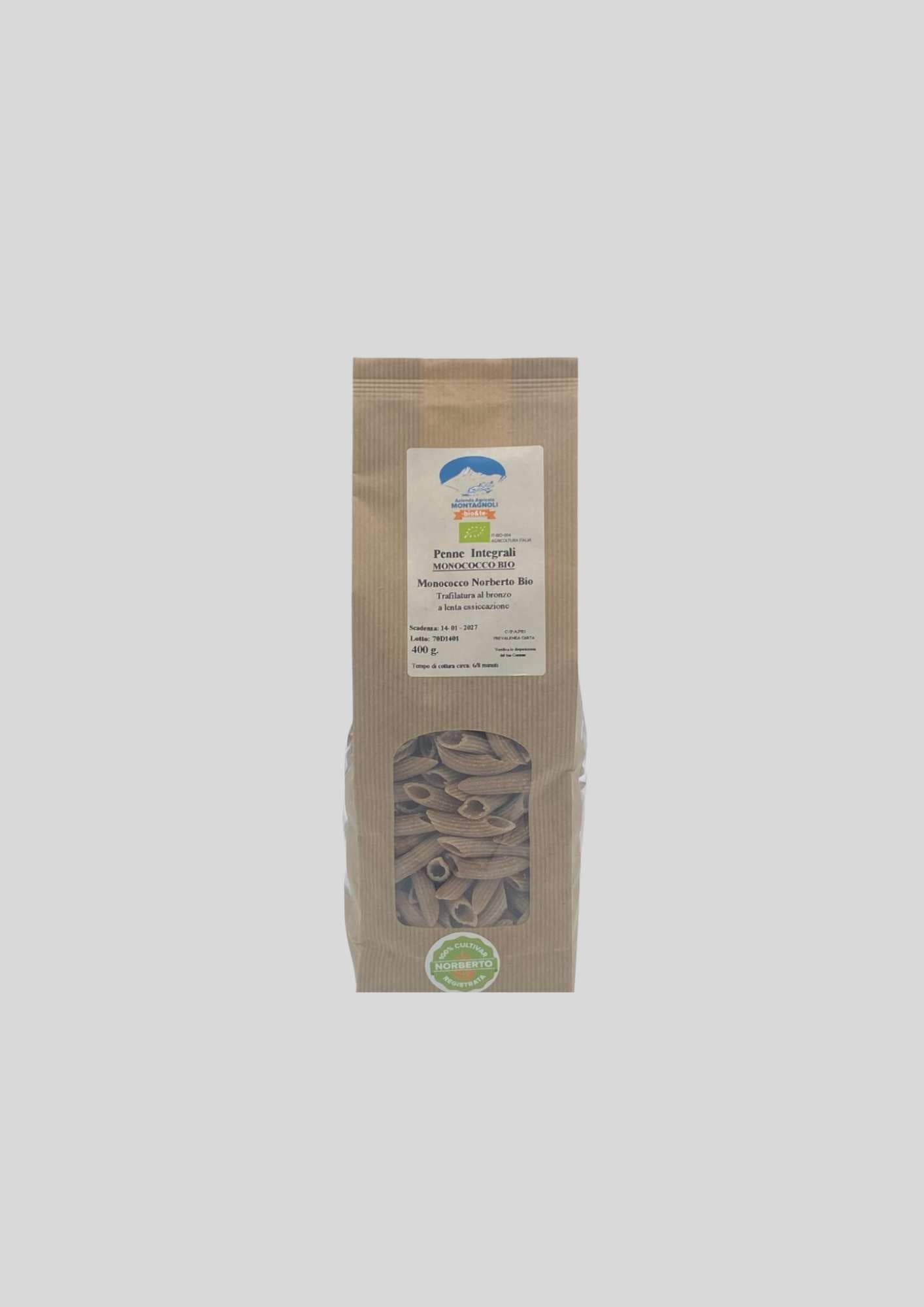 Penne Integrali di Grano Monococco Norberto BIO
