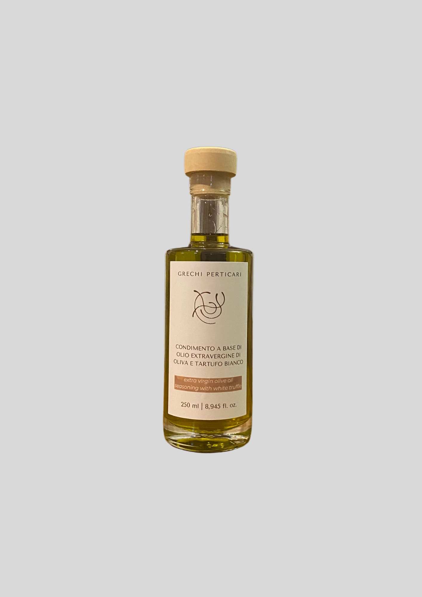 Olio d'oliva aromatizzato al Tartufo Bianco