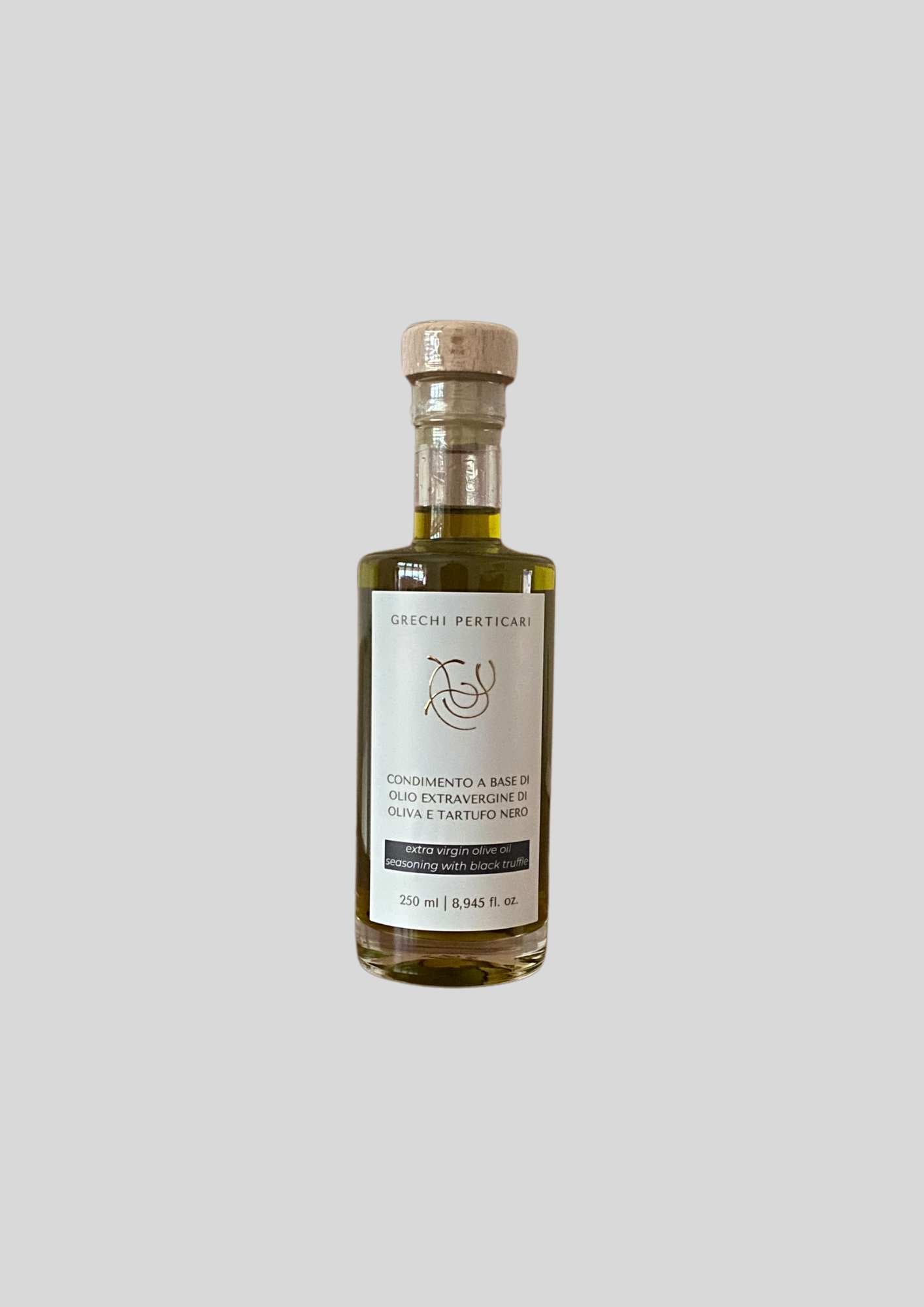 Olio d'oliva aromatizzato al Tartufo Nero